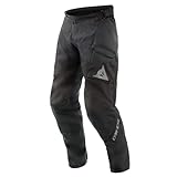 Dainese - Cherokee Tex Pants, Off Road Motorradhose, Herren Motorradhose, Abnehmbare Knieprotektoren, Verstellbare Hüftprotektoren, Mikrometrischer Verschluss, Schwarz, 48