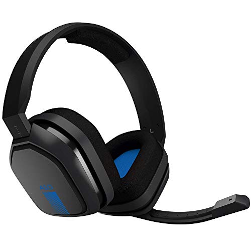 ASTRO Gaming A10 Headset für Xbox One Nintendo Switch PS4 PC und Mac 3,5 mm Kabel und Mikrofon Blau / Schwarz (Generalüberholt)