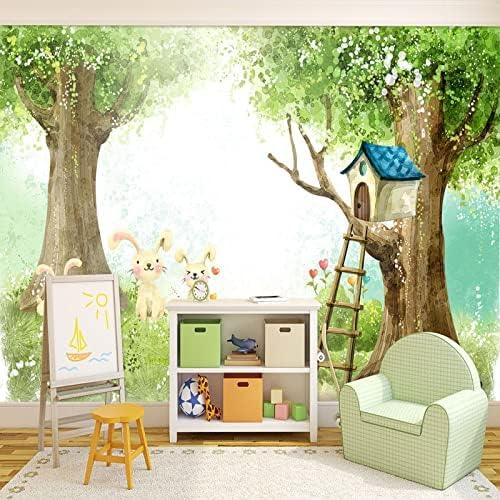 XLMING Cartoon Niedliche Kinder 3D Tapete Home Dekoration Wohnzimmer Sofa Schlafzimmer Tv Hintergrund Wand-430cm×300cm