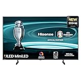 Hisense 50U6NQ 126 cm (50 Zoll) Fernseher 4K Mini LED ULED HDR Smart TV, 60Hz, HDMI 2.0, Game Mode Plus, Dolby Vision & Atmos, Bluetooth, Alexa Built-in, Anthrazit, [2024]