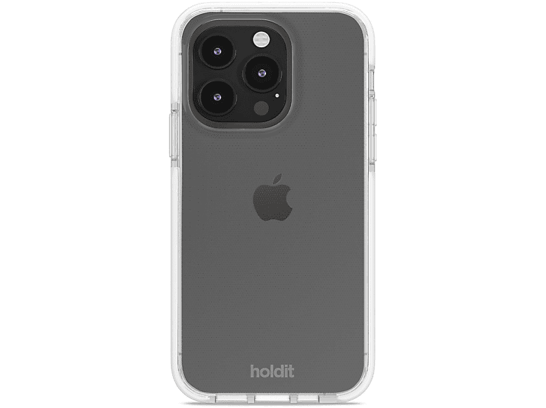 HOLDIT Seethru Case, Backcover, Apple, iPhone 14 Pro, White