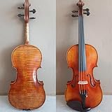 Standard Violine Europäische Handgefertigte Violine 4/4 3/4 1/4 1/2(4/4)