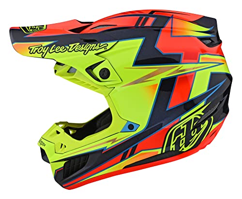 Troy Lee Designs Motorradhelm SE5 Composite Graph aus Verbundfasern mit integrierter MIPS Technologie