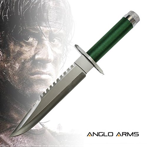 Jagdmesser Outdoormesser im Stil von Rambo I Überlebensmesser