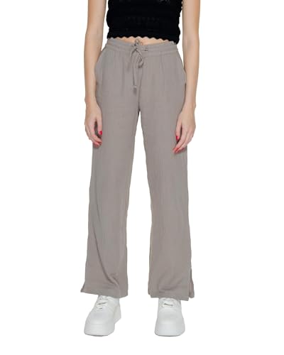 JdY Damen JDYTHEIS Life Wide Slit Pant WVN Dia Stoffhose, Brindle, M / 32L