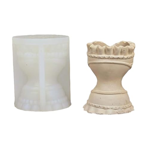 3D-Silikonform für Hochzeitskleid, Blumentopf, Vase, Harzformen, Exploy-Gießform, Beton, Gips, Ornamente, Heimdekoration