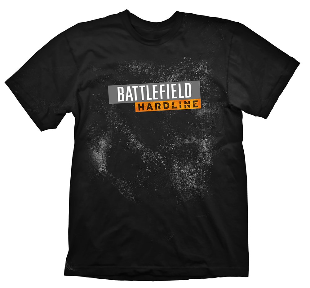 Battlefield Hardline T-Shirt Logo Black, M