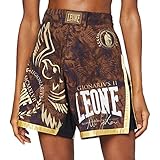 LEONE 1947, Legionarivs II MMA-Shorts, Unisex-Erwachsene, Bordeaux, XXL, AB790