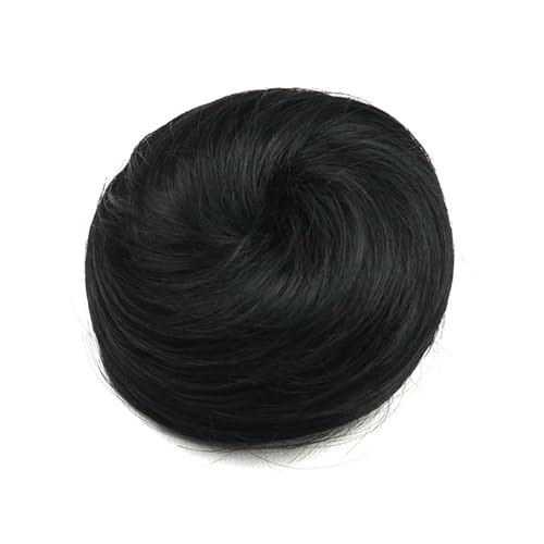 Haarteile Haarknoten Synthetischer Chignon, verstellbarer Haarknoten, Haargummis, Verlängerung, lockiges Hochsteckfrisur-Haarteil for Frauen Brötchen Haare(4010)