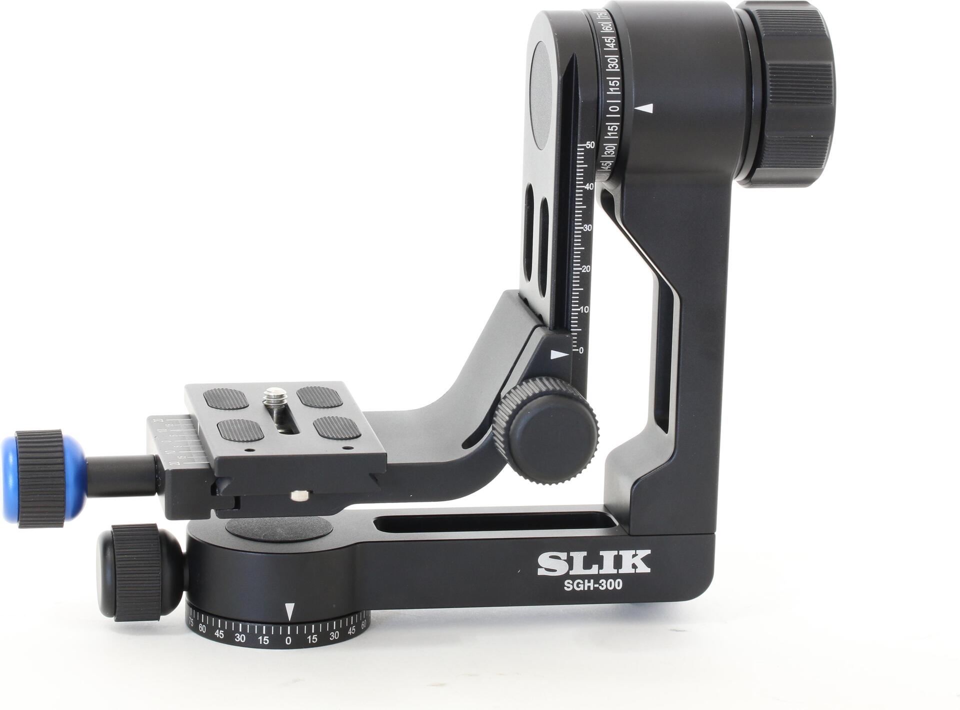 Slik SGH-300 Compact Gimbal Stativkopf mit Arca-Swiss Style Schnellspanner