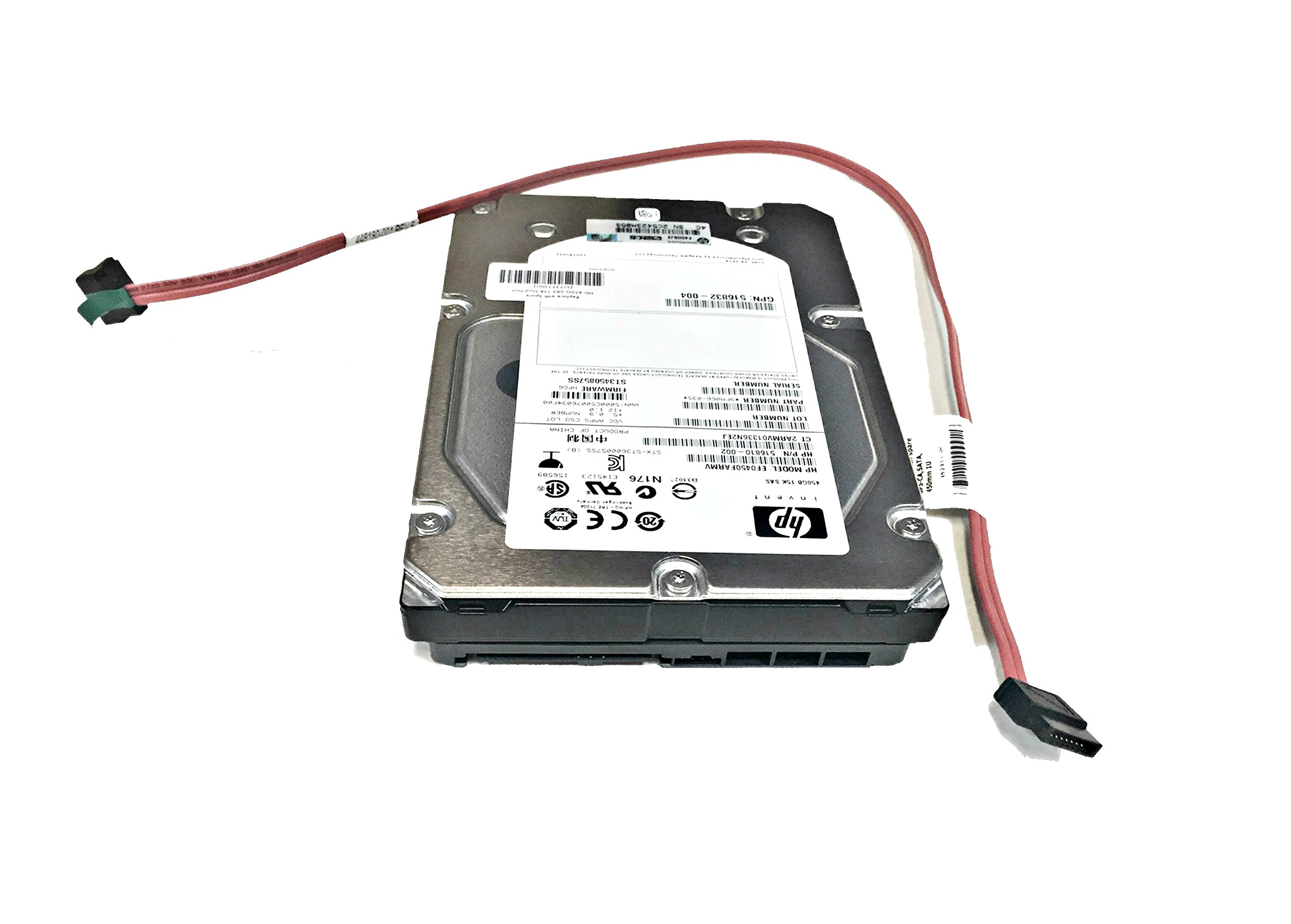 516810–002 HP Festplatten w-tray sas-6gbits 450 gb-15000rpm