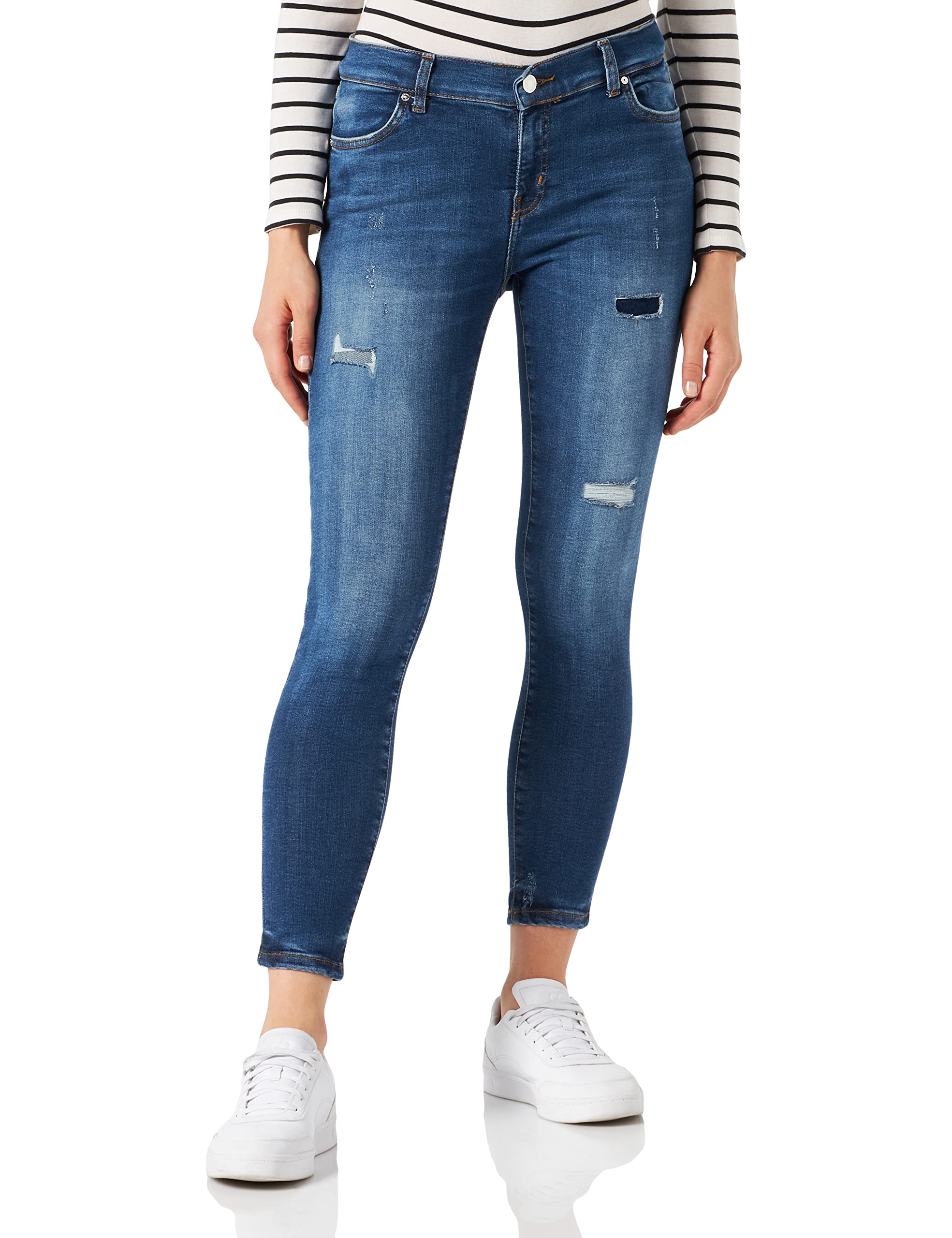 LTB Jeans Damen Lonia Jeans, Halona Wash 53910, 32W