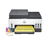 HP Smart Tank 7305 3-in-1 Multifunktionsdrucker, 30€ Cashback, (WLAN; Duplex; ADF) – 3 Jahre Tinte inklusive, 3 Jahre Garantie, großer Tintentank, hohe Reichweite, Drucken in hoher Qualität