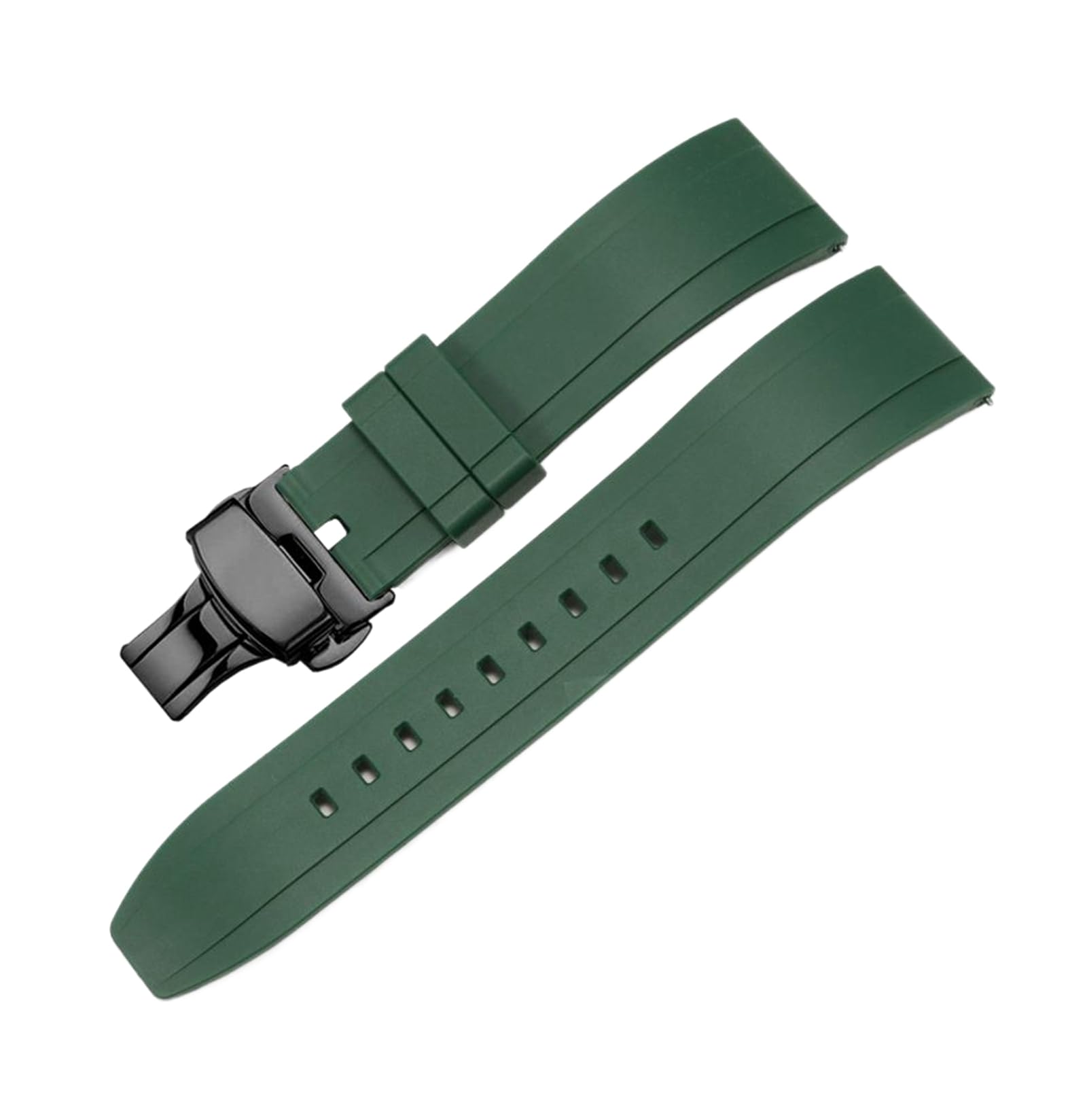 SpaRcz Gummi-Uhrenarmband, wasserdichte Uhrenkette für Herren, 22mm, Farbe 16, 22mm