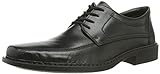 Rieker B0812 Herren Derby Schnürhalbschuhe, Schwarz (Nero 01), 44 EU, Extra weit