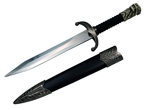 KOSxBO® Game of Thrones - Jon Schnee Longclaw Schwert 30,5 cm - Dolch - Dagger - Sword - Messer mit Scheide - LARP Merchandise