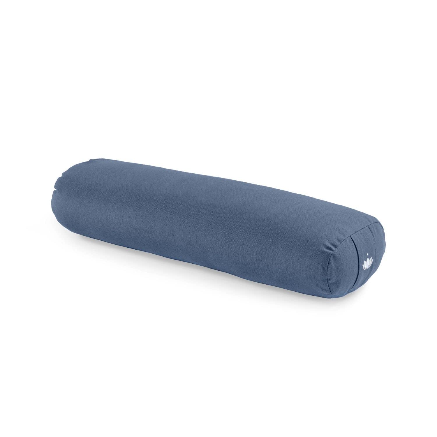 Lotuscrafts Yoga Bolster für Yin Yoga - Yogabolster mit Kapokfüllung - Waschbarer Bezug aus Baumwolle - Yogakissen Groß für Restorative Yoga (Special Edition)