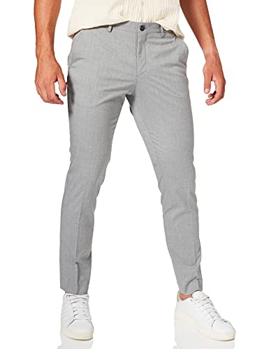 SELECTED HOMME Herren SHDNEWONE-MYLOLOGAN1 Light Grey TRS NOOS Anzughose, Grau Melange, 48