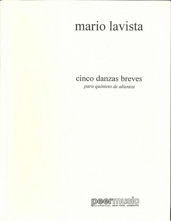 CINCO DANZAS BREVES (Partitur)