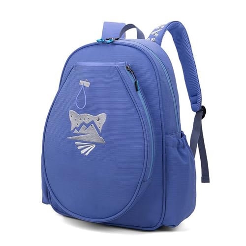 Eladcncmc Tennisrucksack Separatem Schuhfach Badminton Tennishandtasche 2 Verstellbare Sportschlägertaschen