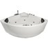 Basera® Indoor Eck-Whirlpool Badewanne Futuna Classic 140 x 140 cm