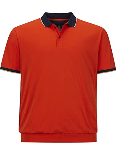 Charles Colby Herren Poloshirt Earl Fidders dunkelorange 3XL (XXXL) - 64/66