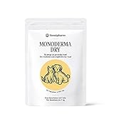 Sensipharm Monoderma Dry - Hilft Natürlich bei Trockenes Ekzem, Juckreiz, Haut, Fell, Probleme - 90 Tabletten a 250 mg. für Katzen, Hunde, Meerschweinchen, Kaninchen