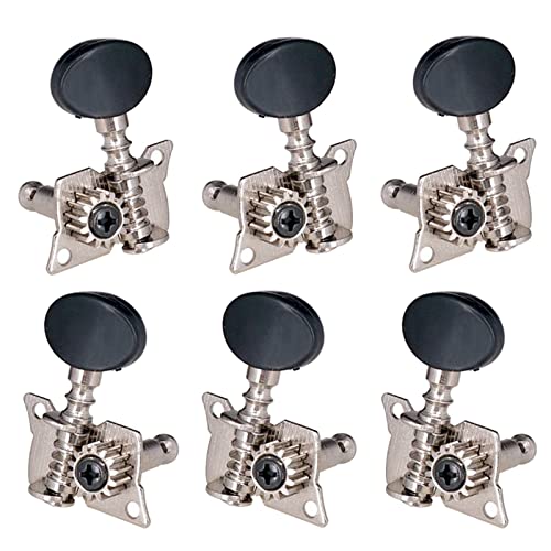 Gitarren Stimmwirbel 6 Stück 3L 3R. Gitarre String Tuning Pegs Tuner Machine Heads Knöpfe Tuning Keys