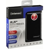 Intenso Memory Case - Festplatte - 1 TB - extern (tragbar) - 2.5 (6.4 cm) - USB 3.0 - 5400 U/min - Puffer: 8 MB - Schwarz