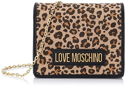 Love Moschino Damen Jc4380pp0fkm131a Umhängetasche, Muster:, Einheitsgröße