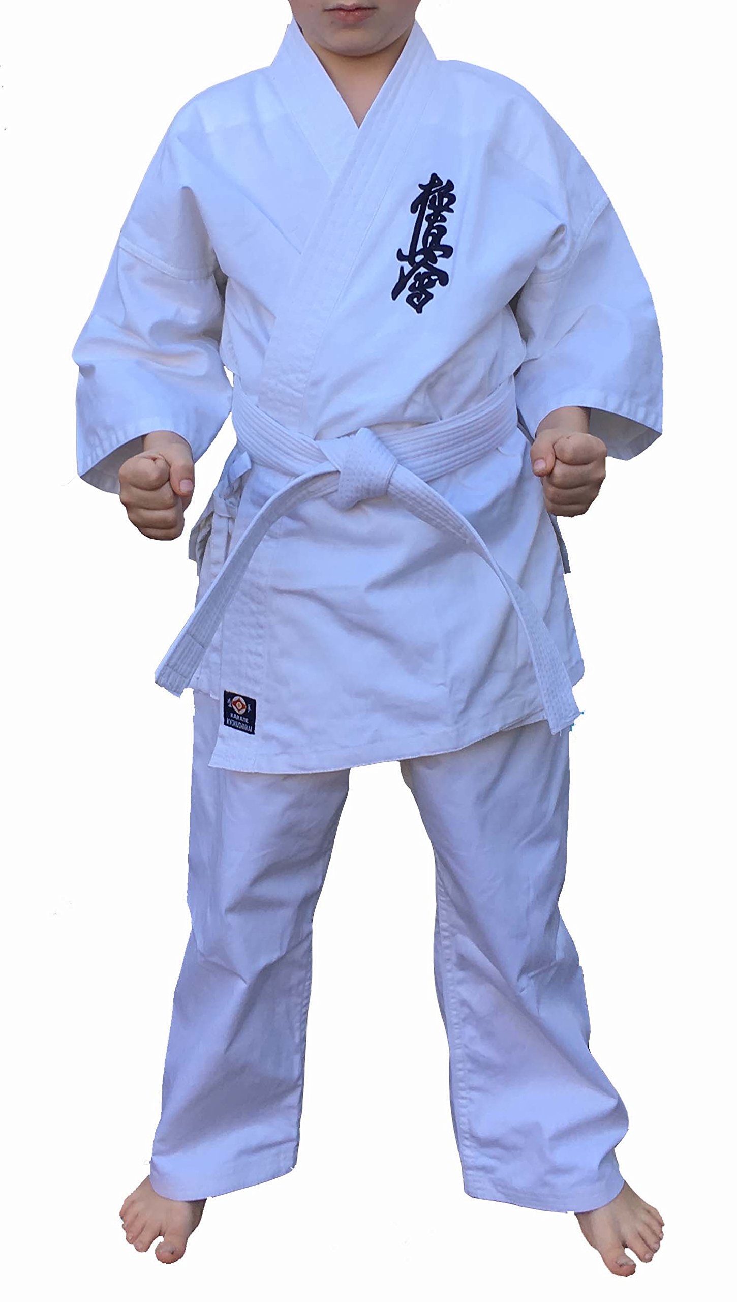 KYOKUSHIN KARATE KINDER ANZUG, KYOKUSHINKAI KINDER ANZUG (150 cm)