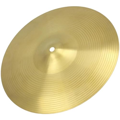 Drum Cymbal Hi-Hat Ride Jazz Crash Übungsbecken Aus Metall Und Messing Für Schlagzeugspieler Schlagzeug-Becken-Set (Color : 24.3cm)