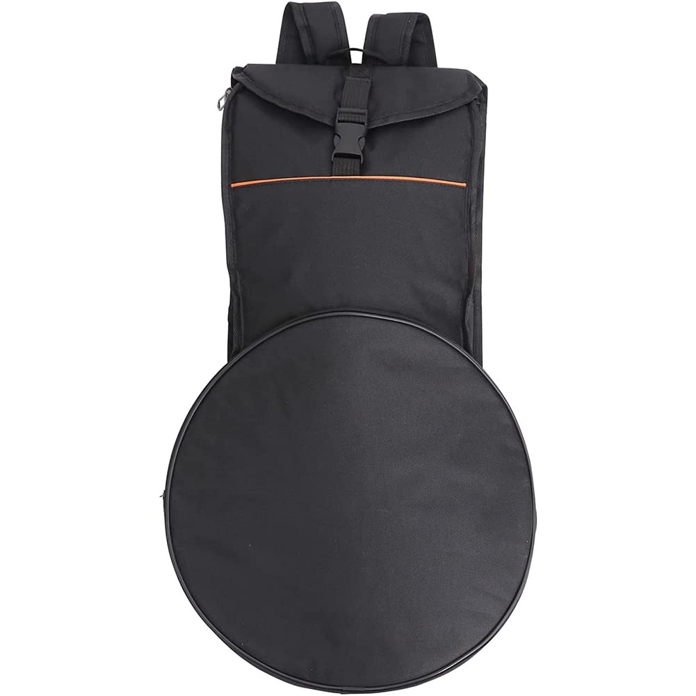 Ghulumn Stumm Trommel Tasche Trommel Pad Aufbewahrungs Rucksack Koffer mit Abnehmbarer Tragetasche Wasserdichter Oxford Gewebe Beutelhalter