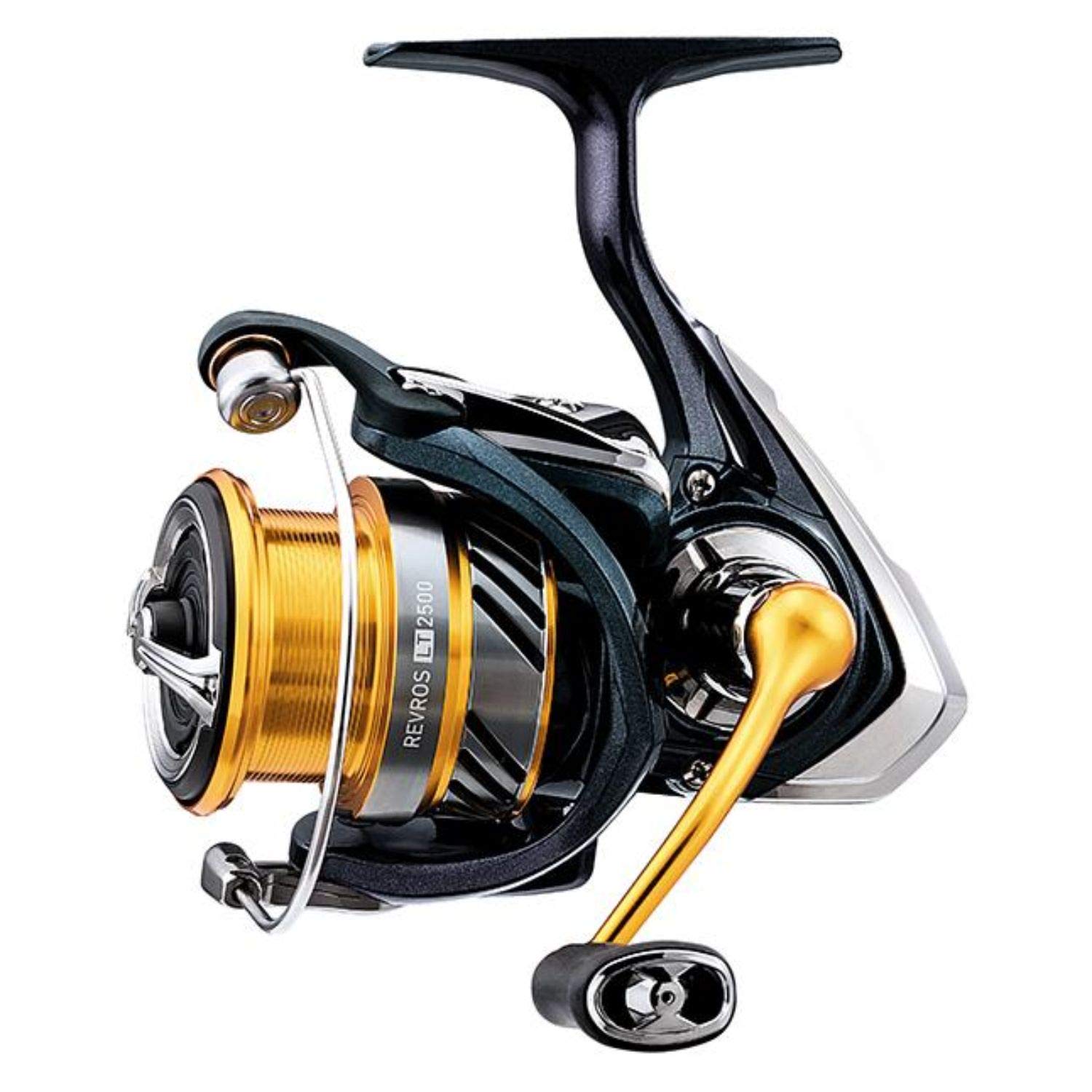 Daiwa, Revros LT Spinnrollen, Süßwasser, 5,2:1 Übersetzung, 120,4 cm Abholrate, 5 Kugellager, beidhändig tragbar, REVLT4000-C, blau