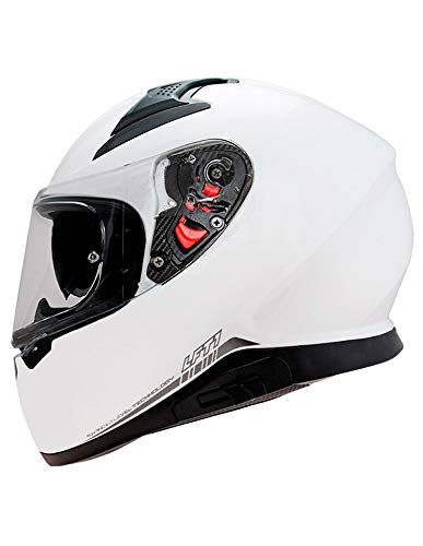 ON BOARD LEVEL HELMENTS Motorradhelm Level LFT1, Unisex, 2XL, Weiß