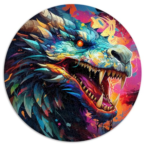 Puzzle | Puzzles Drache in den Wolken 1000-teiliges Puzzle Lernspiele 67,5 x 67,5 cm Lernpuzzle Staycation Zeit totschlagen