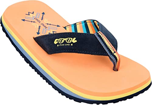 COOL shoe corp. Damen Eve Flip Flops, Streifen, 39.5 EU