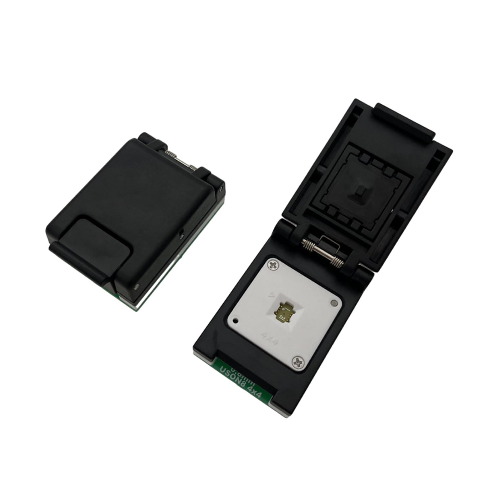 Qsvbeeqj Einfach zu bedienender WSON8/QFN8/DFN8/USON8 auf DIP8 Adapter-Chip-Programmierbuchse, Hochfrequenz-IC-Buchse, 4 x 4 mm, 4 x 3 mm, 3 x 2 mm