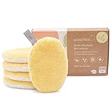 Waschpads für Babys- und Kinder, pastel yellow, 5er-Set