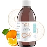 Liposomales Vitamin C (1000 mg) | überzeugender Geschmack | hochdosiert | vegan | hohe Bioverfügbarkeit | flüssig | Mighty Elements | 250 ml Glasflasche