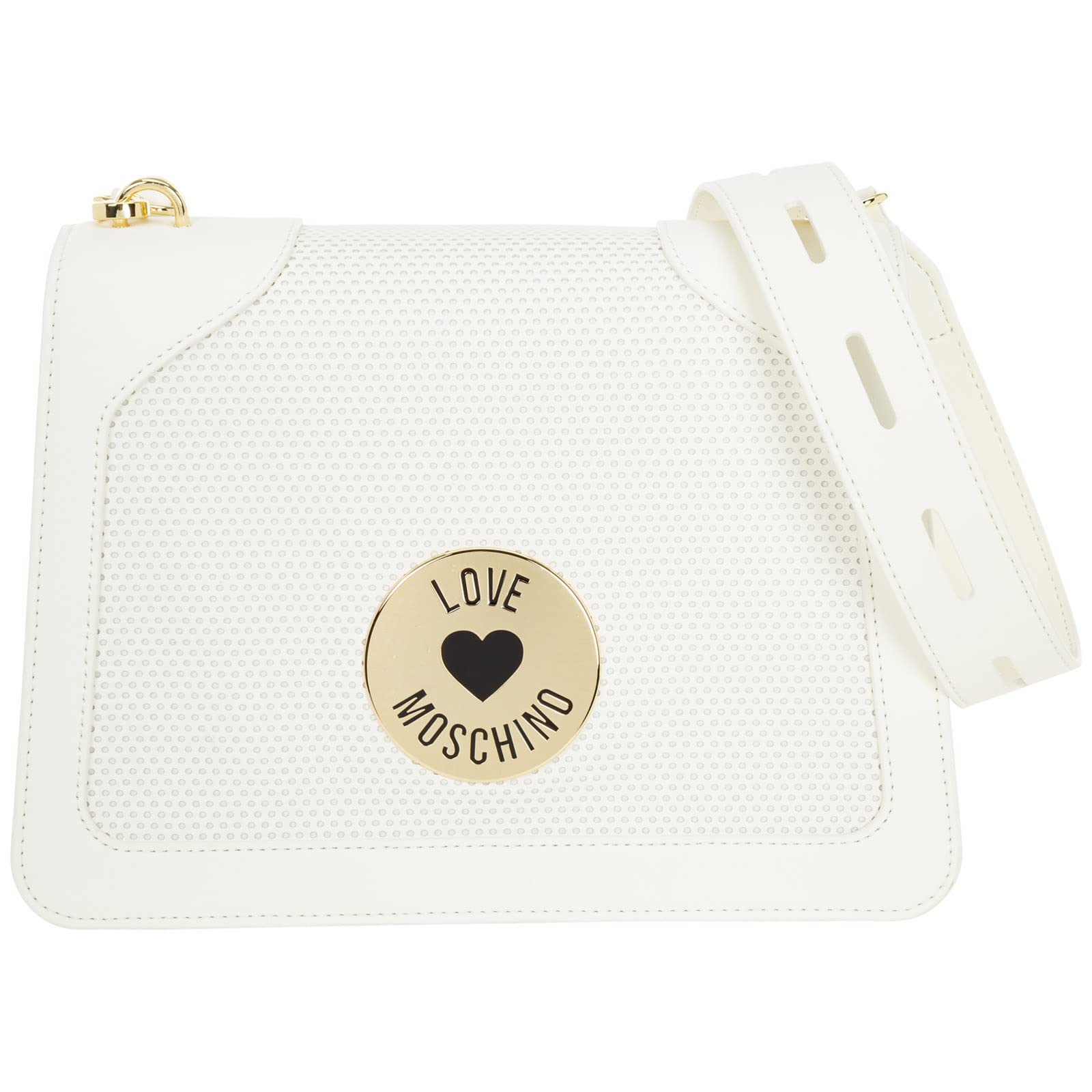 Love Moschino damen Schultertasche white