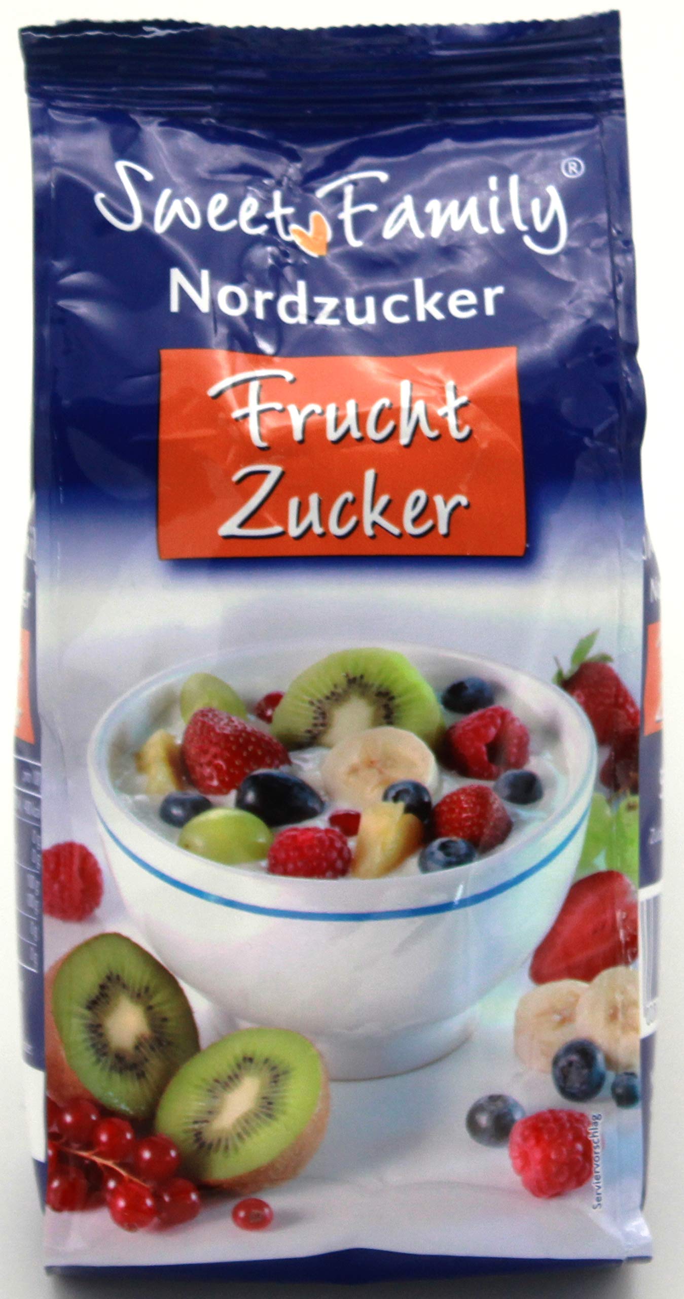 Sweet Family Nordzucker Fruchtzucker, 7er Pack (7 x 500g)