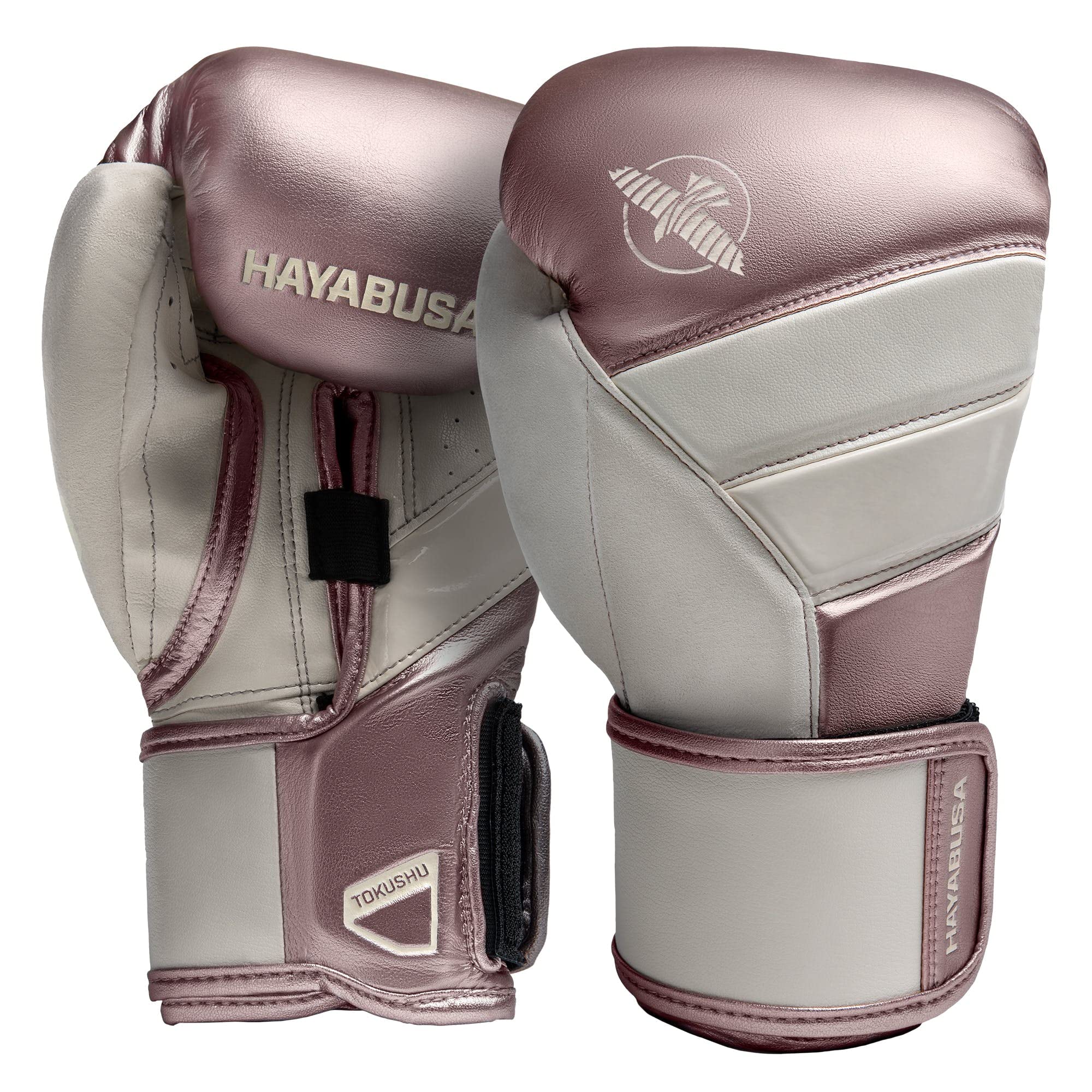 Hayabusa T3 Boxhandschuhe Boxhandschuhe Damen Herren - Roségold, 12oz