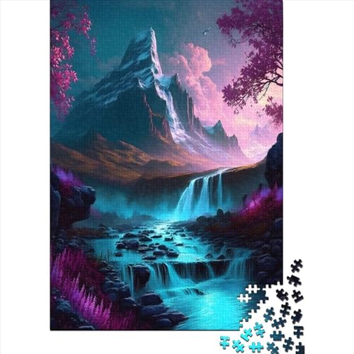 Träume der japanischen Natur für Erwachsene, schwieriges Puzzle mit 1000 Teilen, Puzzle für Erwachsene Teenager, Lernspiele, Heimdekorationspuzzle, 75 x 50 cm