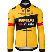 AGU Replica Trikot Langarm Team Jumbo-Visma Yellow XXL