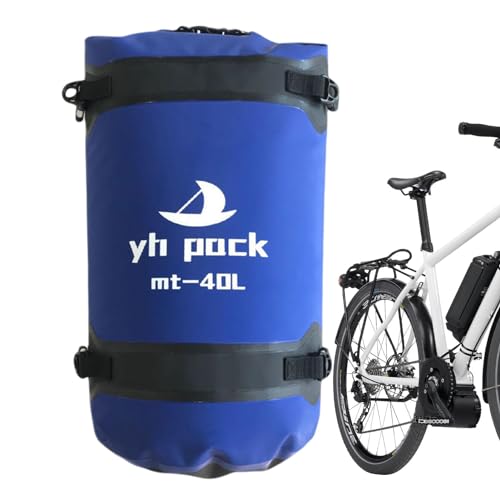 Lyricalist Reisetaschen,Reisetaschen für unterwegs | 40L Camping Dry Bag Wasserdichter Trockensack,Trockene Reisetaschen, Reiserucksack mit großem Fassungsvermögen für Rennrad und E-Bike