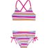 Playshoes UV-Schutz Bikini Ringel pink