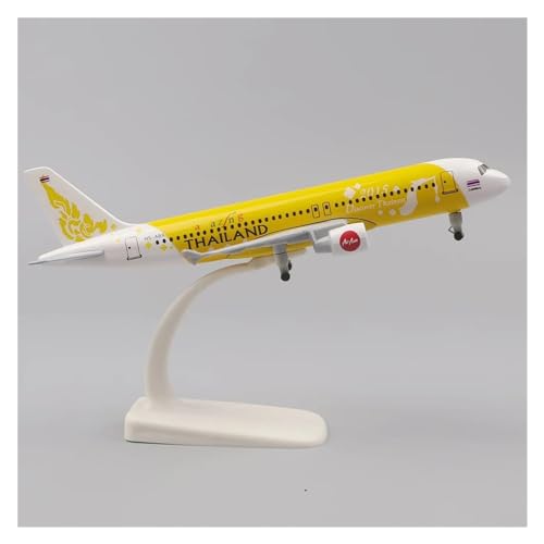 Aerobatic Flugzeug Metallflugzeugmodell 20 cm 1:400 Bangkok Fish A320 Metallnachbildung Legierungsmaterial Luftfahrt Kinderspielzeug (Größe : I)