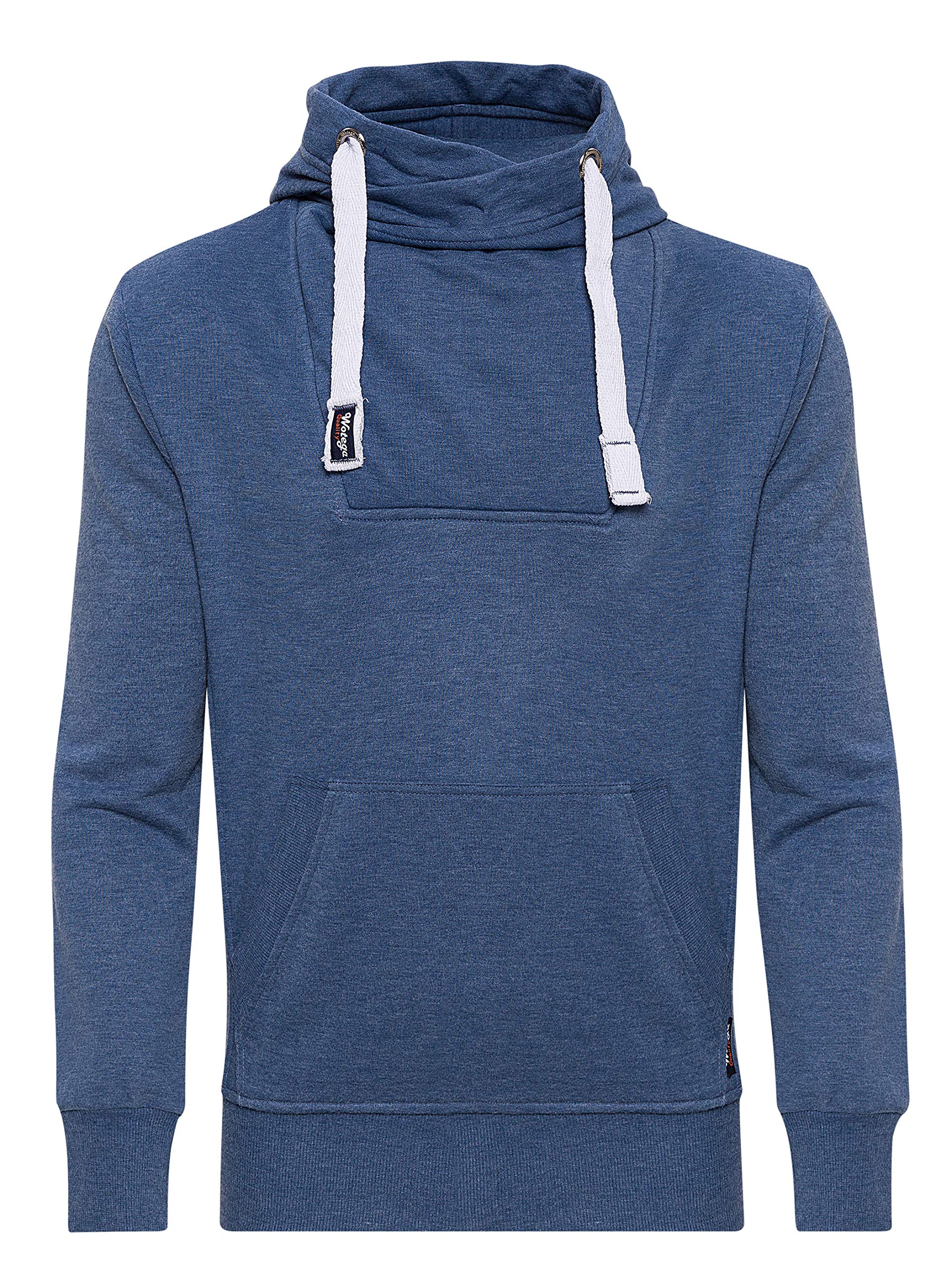 WOTEGA Herren Kapuzenpullover David - Kapuzen Hoodie Für Männer, Blau (Bijou Blue 183921), XL