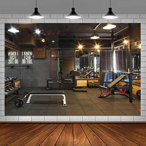 Fitnessstudio Fotografie Hintergrund Fitness Party Dekoration Foto Banner Yoga Workout Banner Video Hintergrund Home Zimmer Dekoration Poster 300x200